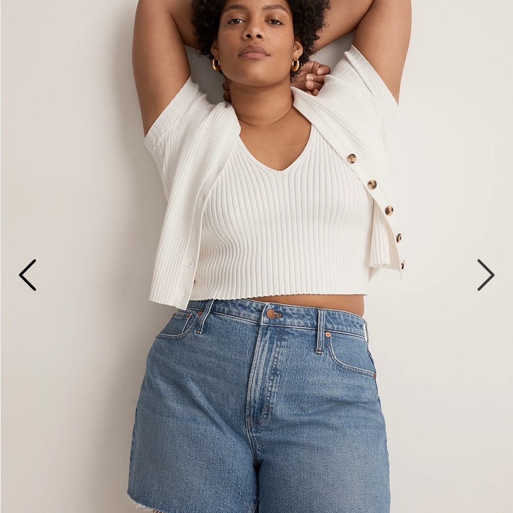 Madewell | The Curvy Perfect Vintage Jean Shorts